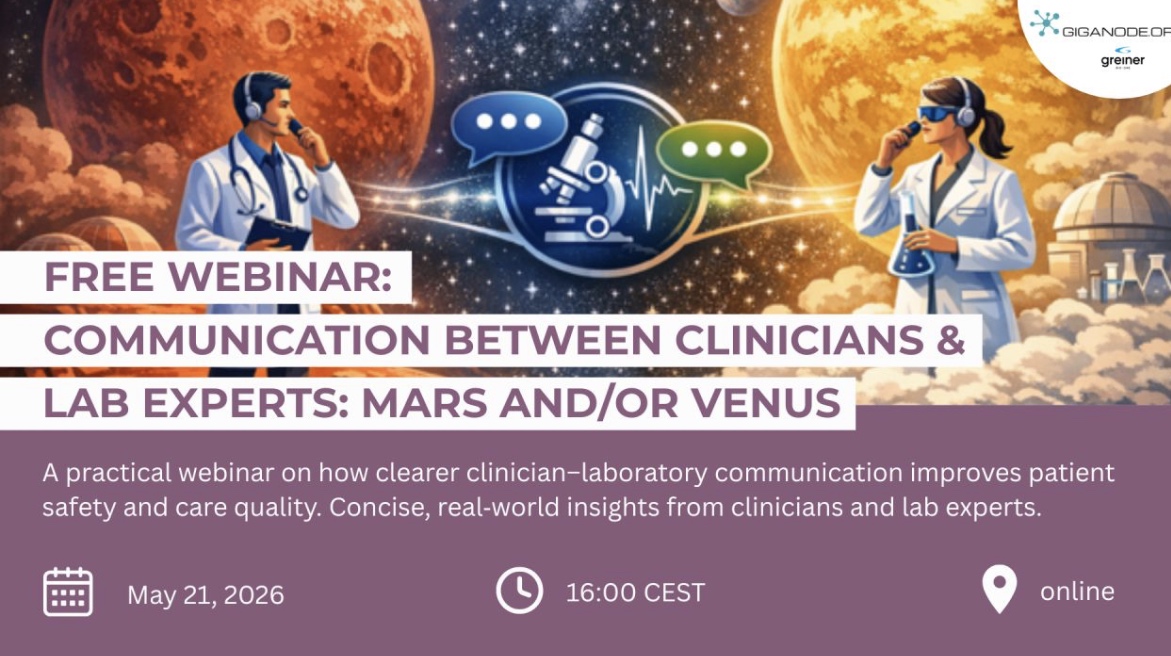 GBO FREE WEBINAR:  Communication between Clinicians and Laboratory Experts – Mars and/or Venus